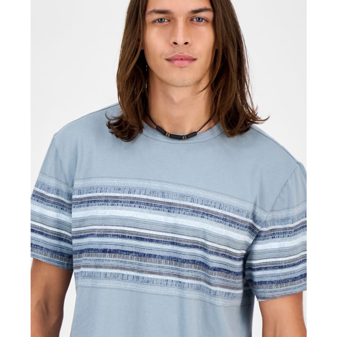 Sun + Stone Men's Striped T-Shirt, Macy's Exclusive