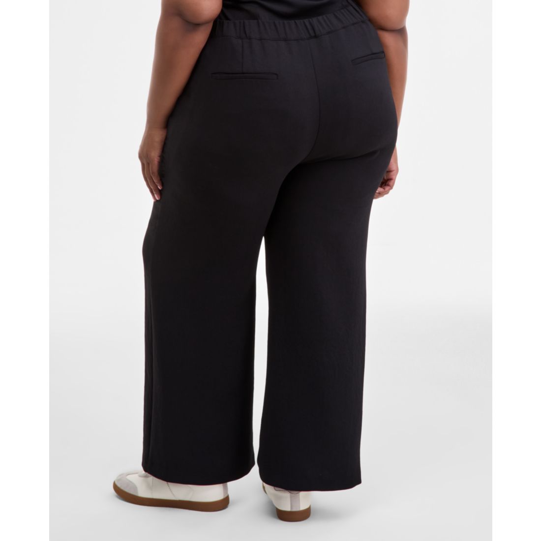 On 34th Trendy Plus Pleat-Front Wide-Leg Pants, Macy's Exclusive