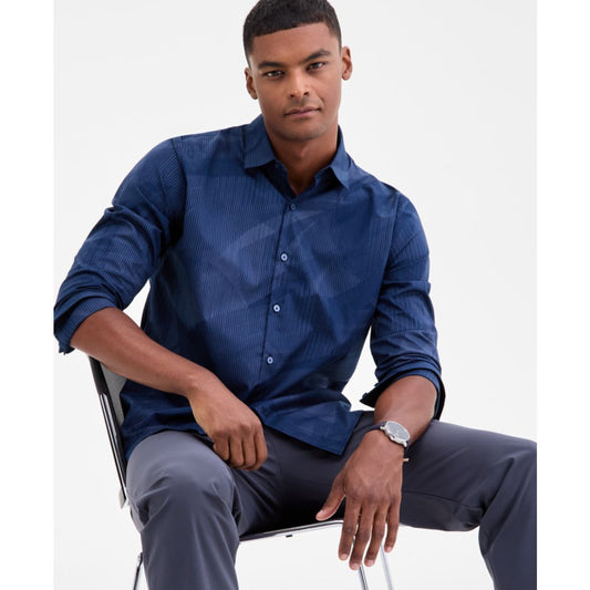 Alfani Men's Interstellar Patterned Shirt, Macy's Exclusive