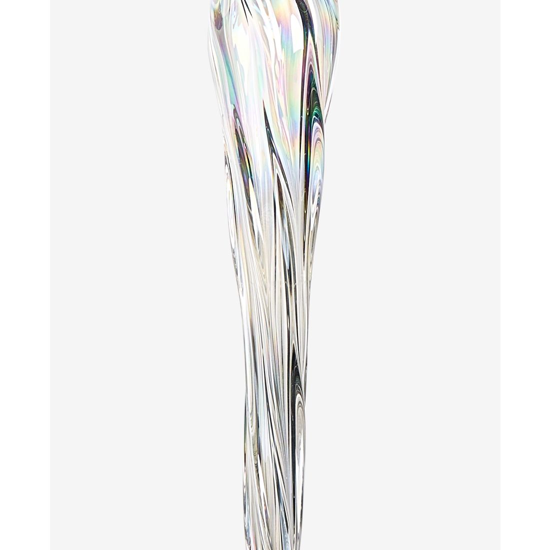 Holiday Lane Iced Delight Glass Finial Ornament, Macy's Exclusive