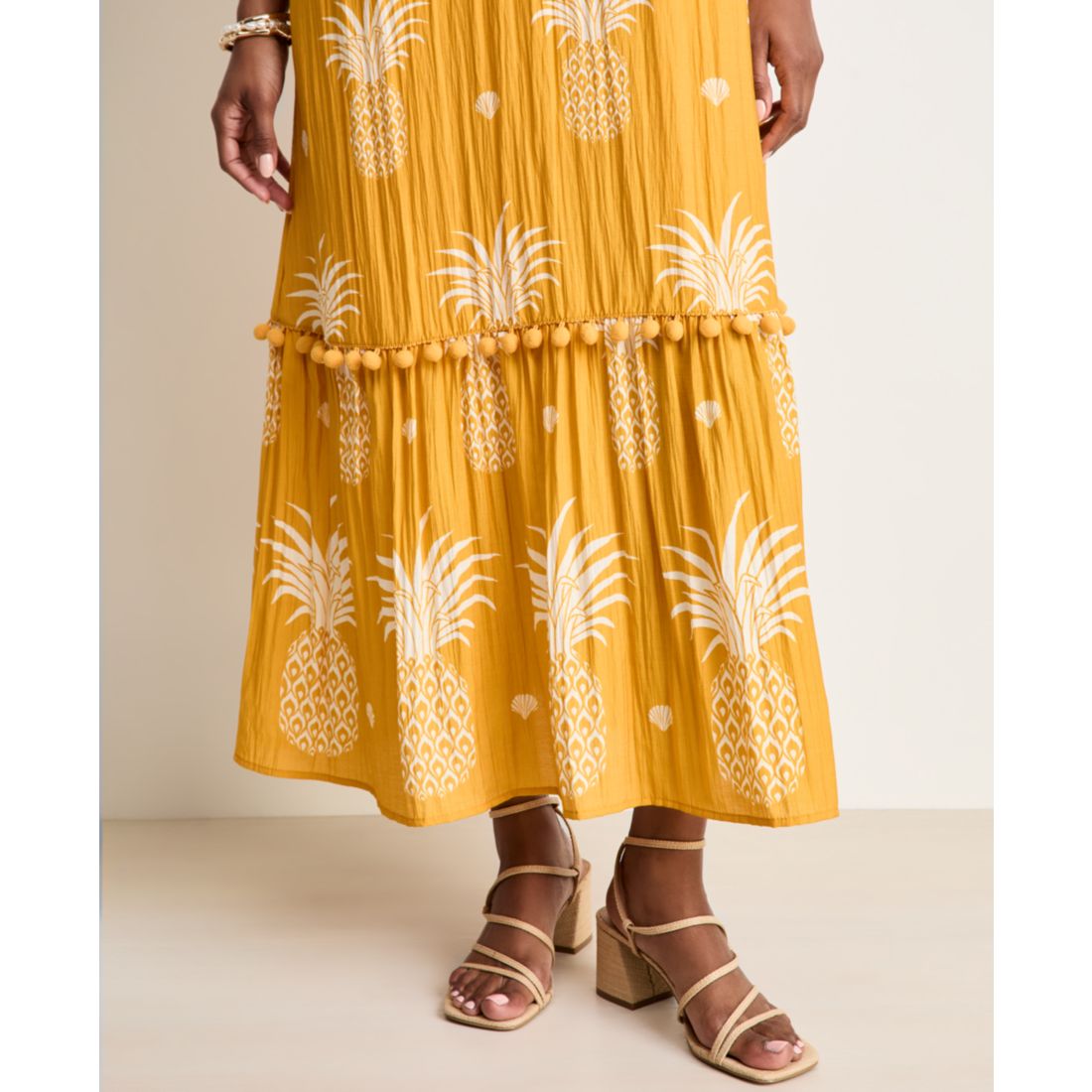 Women's Pineapple-Print Maxi Dress, Macy's Exclusive - On 34th | Alix Friedberg Capsule Collection