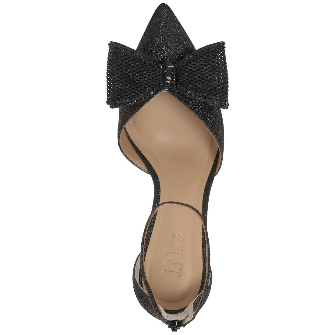 I.n.c. International Concepts Women's Kierstyn Point Toe Bow Sandals, Macy's Exclusive