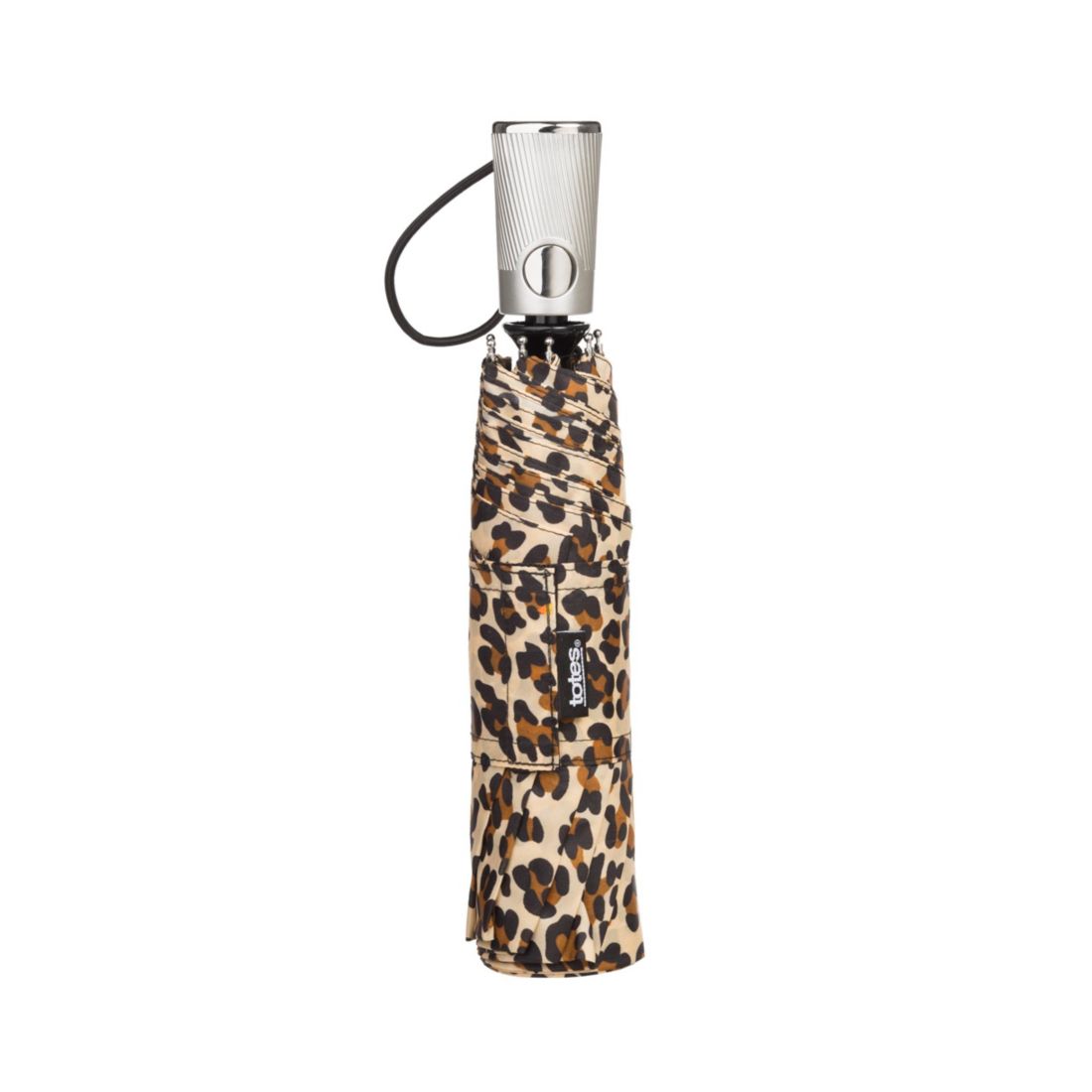 Totes Auto Open Umbrella with Water Repellent Technology