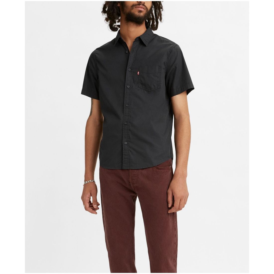 Levi's Men's Classic 1 Pocket Short Sleeve Regular Fit Shirt