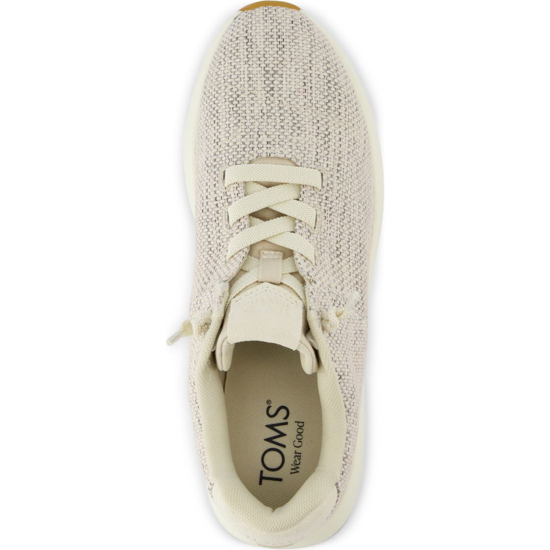 Toms Women's Trvl Lite Cabrillo Lace-Up Sneakers - Fog Textured Melange, Suede