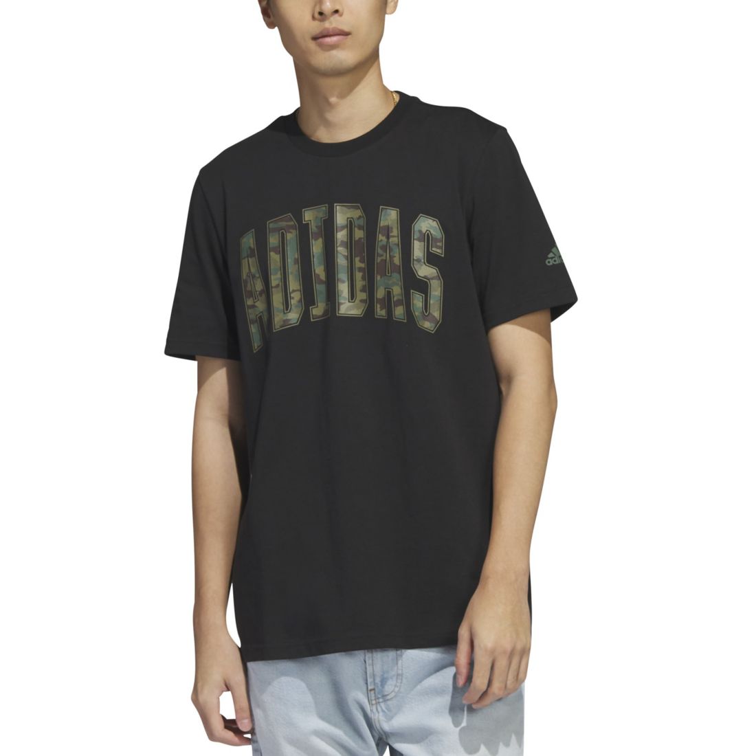 adidas Men's Sportswear Varsity Camo Logo T-Shirt