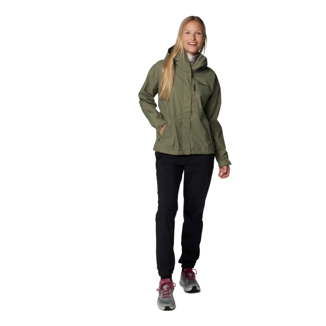Columbia Women's Hikebound Ii Hooded Waterproof Jacket