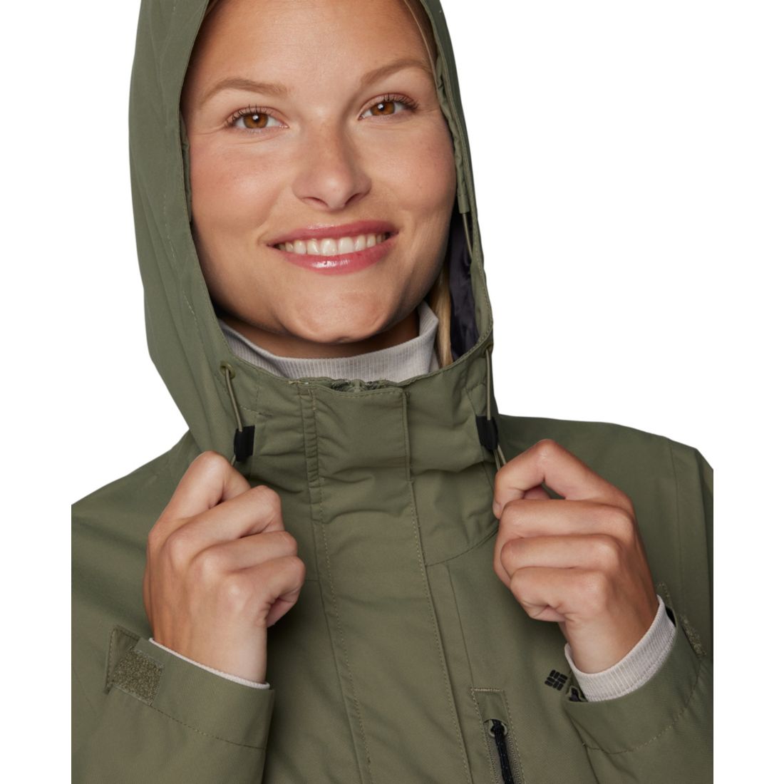 Columbia Women's Hikebound Ii Hooded Waterproof Jacket