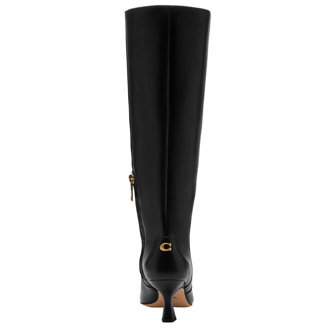 Coach Women's Sculpted C Kitten Heel Boots