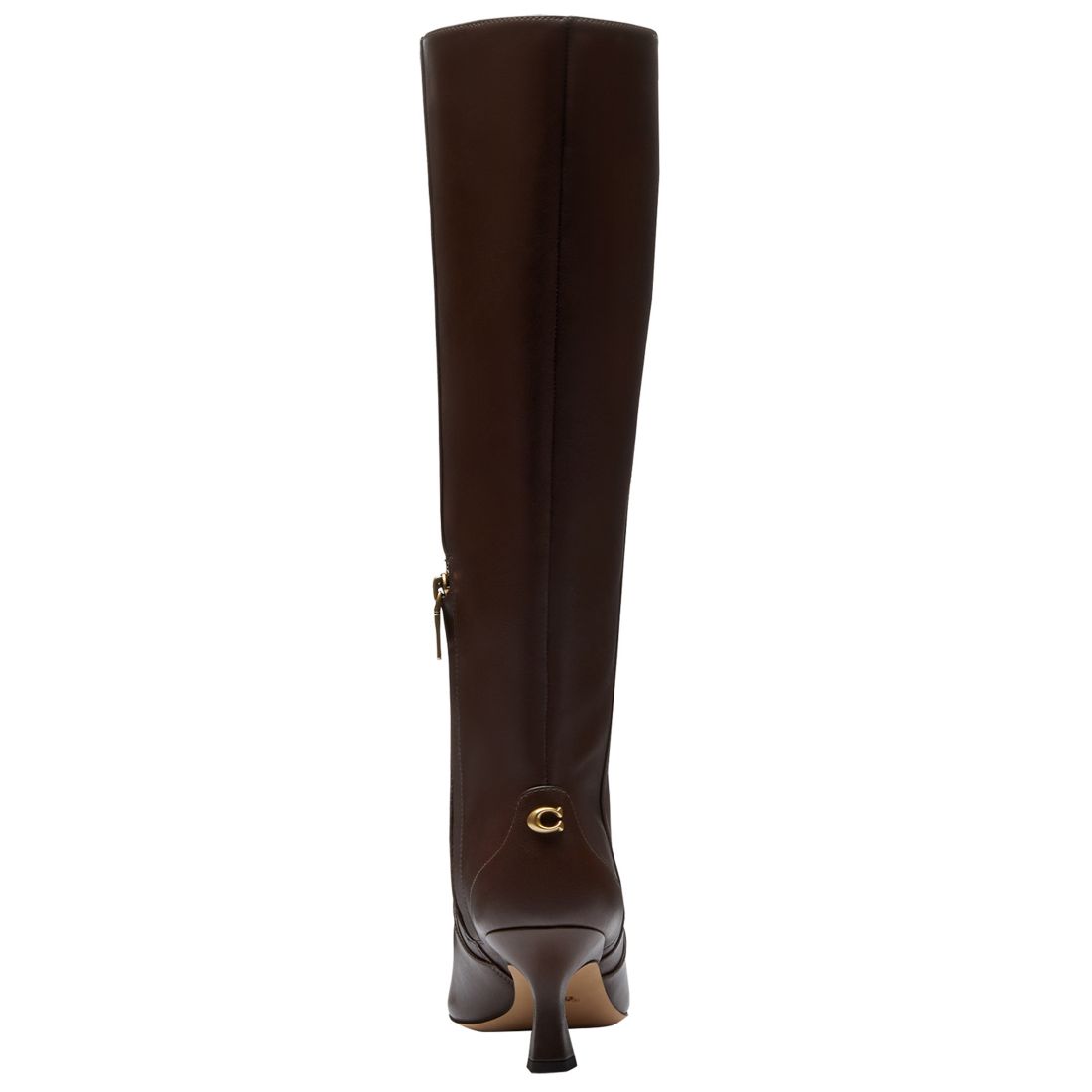 Coach Women's Sculpted C Kitten Heel Boots