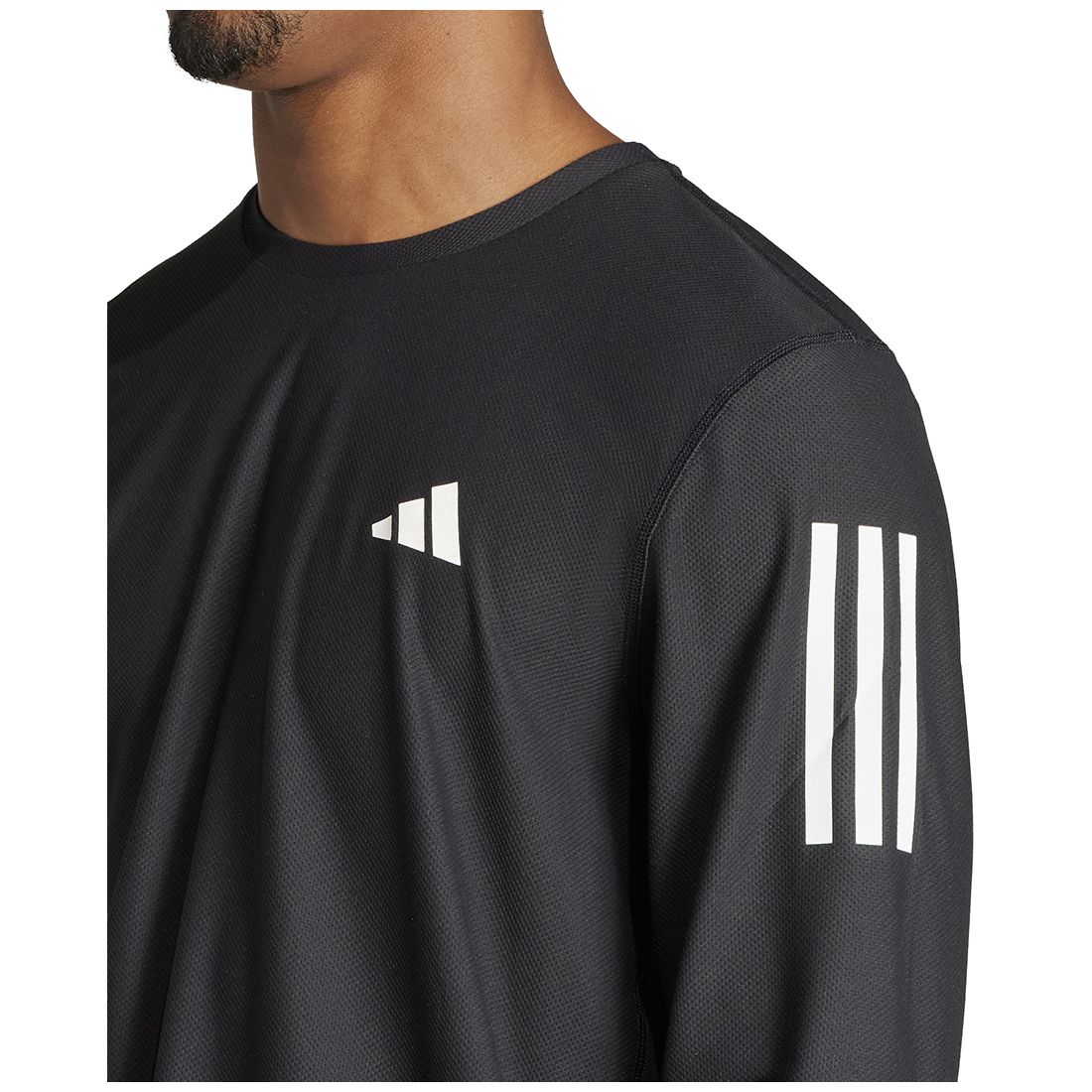 adidas Men's Own The Run Moisture-Wicking Long-Sleeve T-Shirt