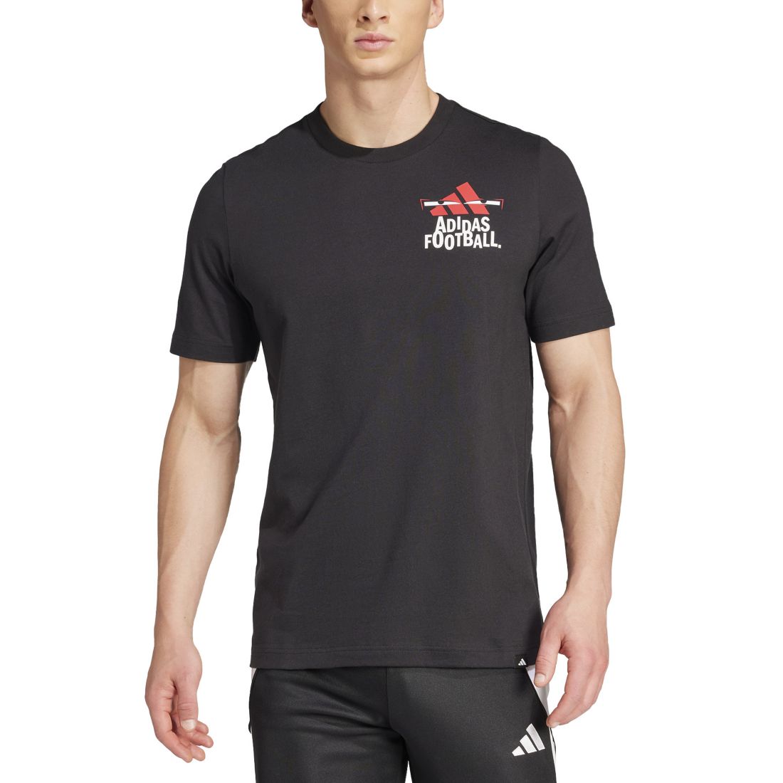 adidas Men's Regular-Fit Football Logo Graphic T-Shirt