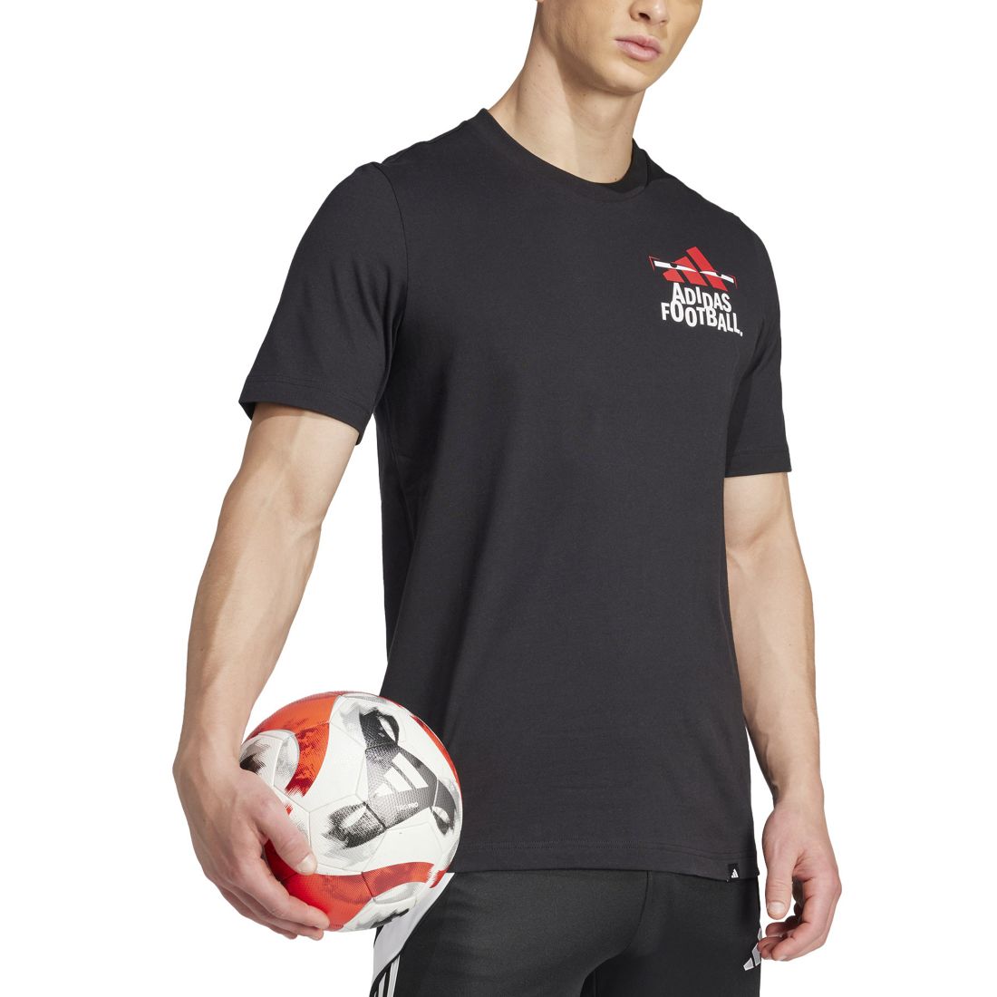 adidas Men's Regular-Fit Football Logo Graphic T-Shirt