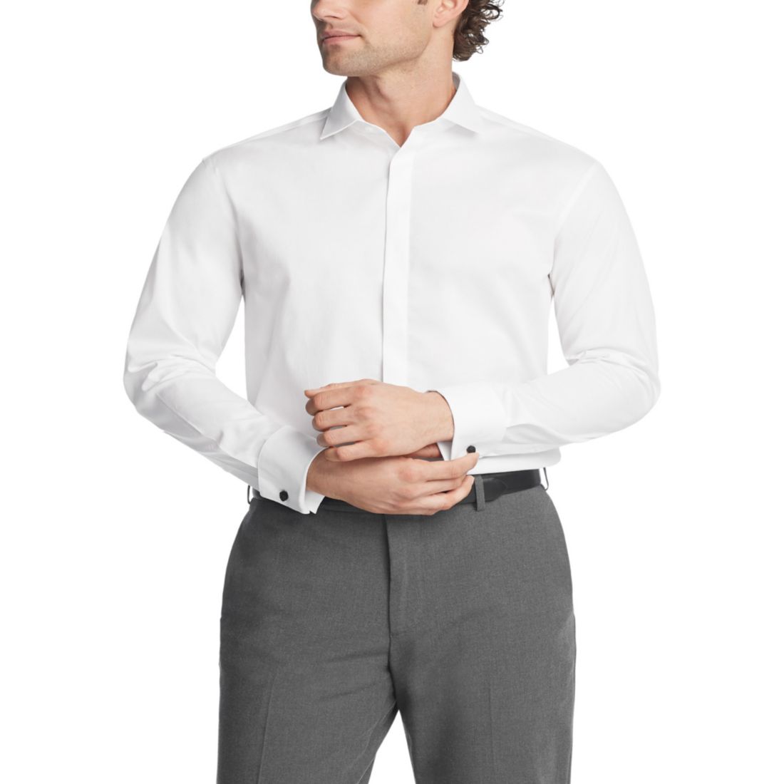Calvin Klein Steel Men's Regular Fit Dress Shirt