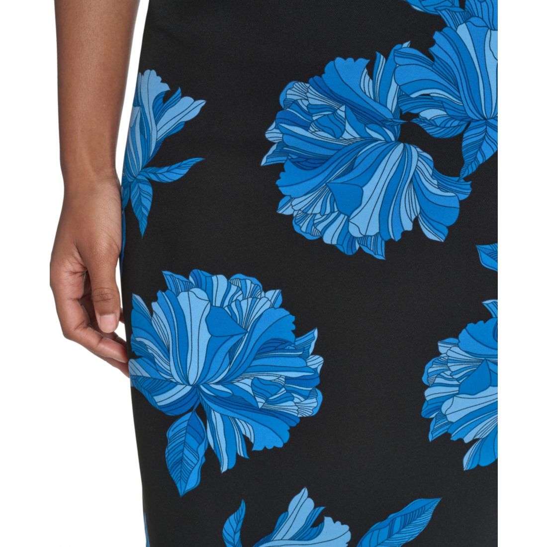 Tommy Hilfiger Women's Printed Cap Sleeve Shift Dress