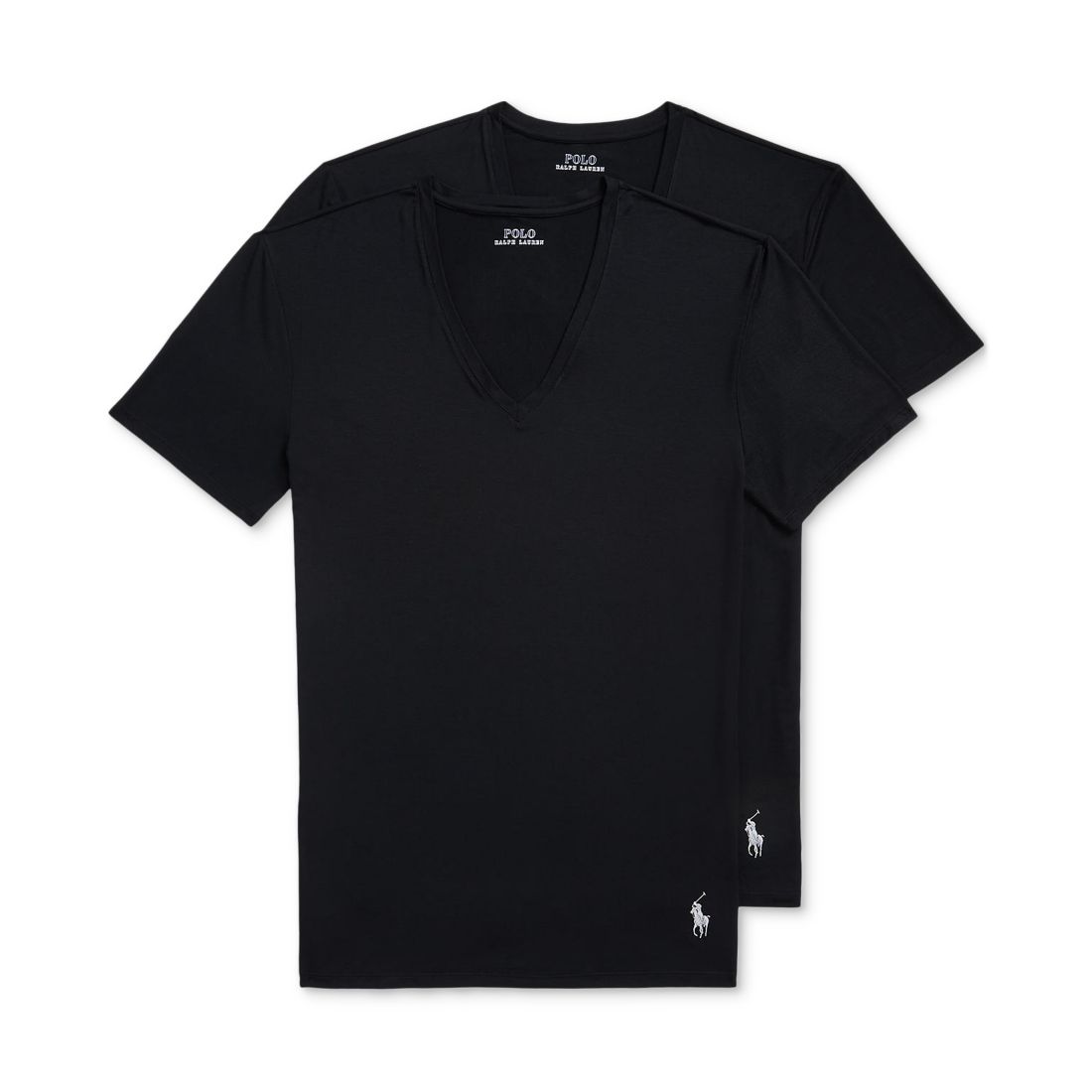 Polo Ralph Lauren Men's 2-Pack Perfect Flex V-Neck T-Shirts