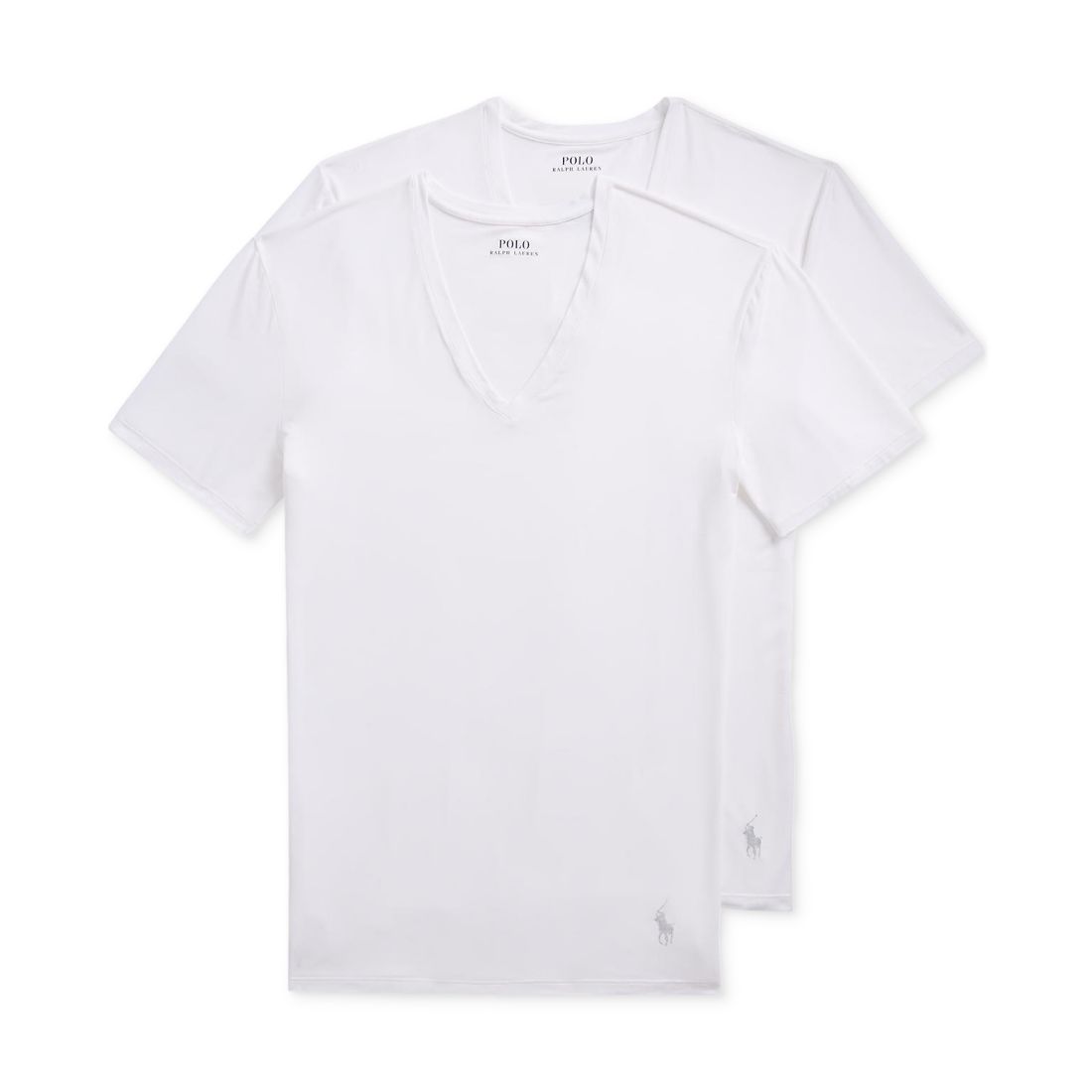 Polo Ralph Lauren Men's 2-Pack Perfect Flex V-Neck T-Shirts