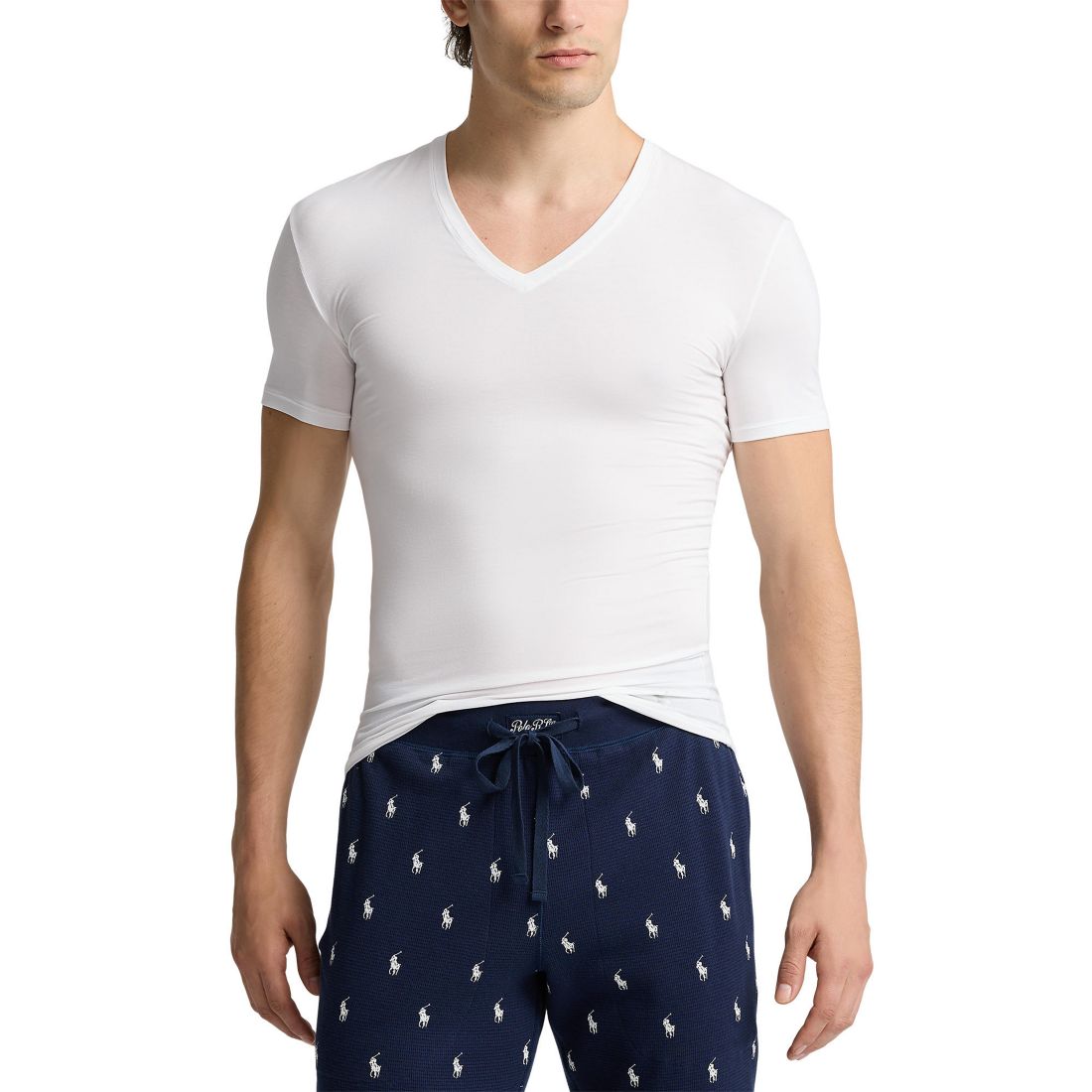 Polo Ralph Lauren Men's 2-Pack Perfect Flex V-Neck T-Shirts
