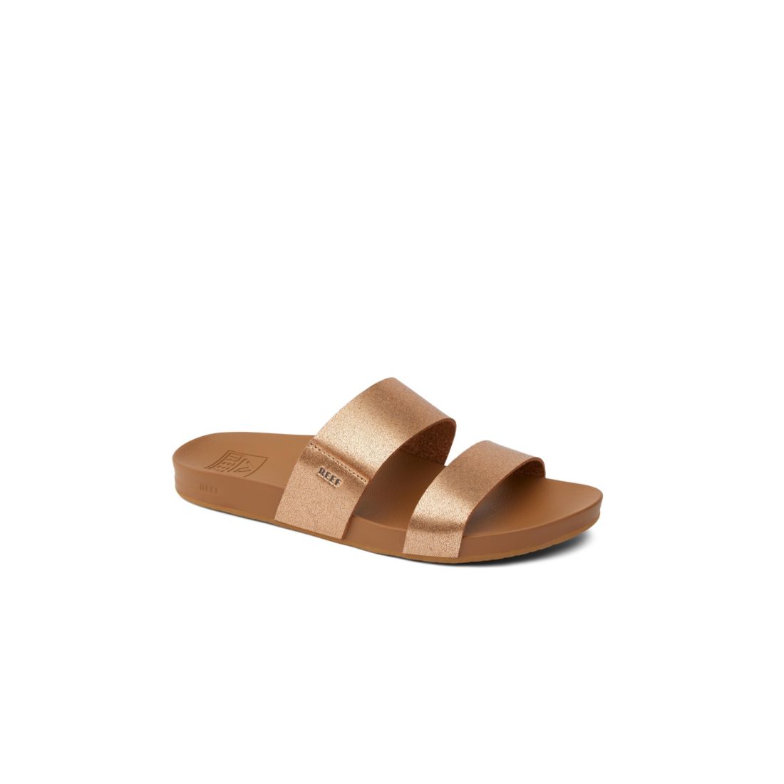 Reef Women's Cushion Vista Open Toe Sandals - Copper, Tan
