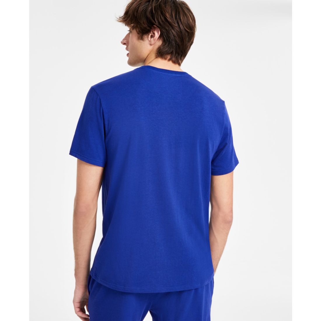Polo Ralph Lauren Men's Logo Sleep T-Shirt, Exclusively at Macy's - Andover Heather / Polo Black Logo