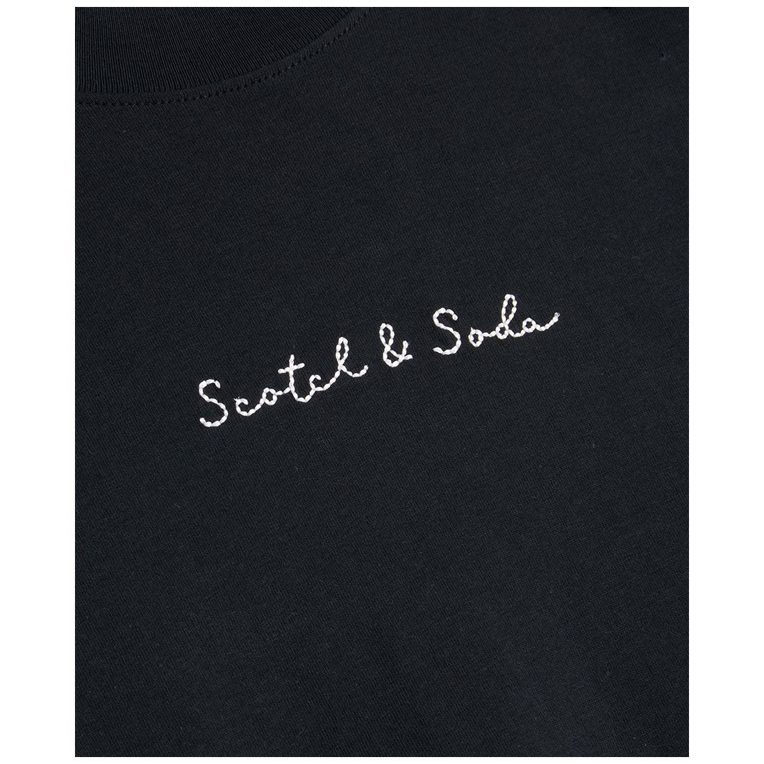Scotch & Soda Men's Oversized Short Sleeve Graphic T-Shirt