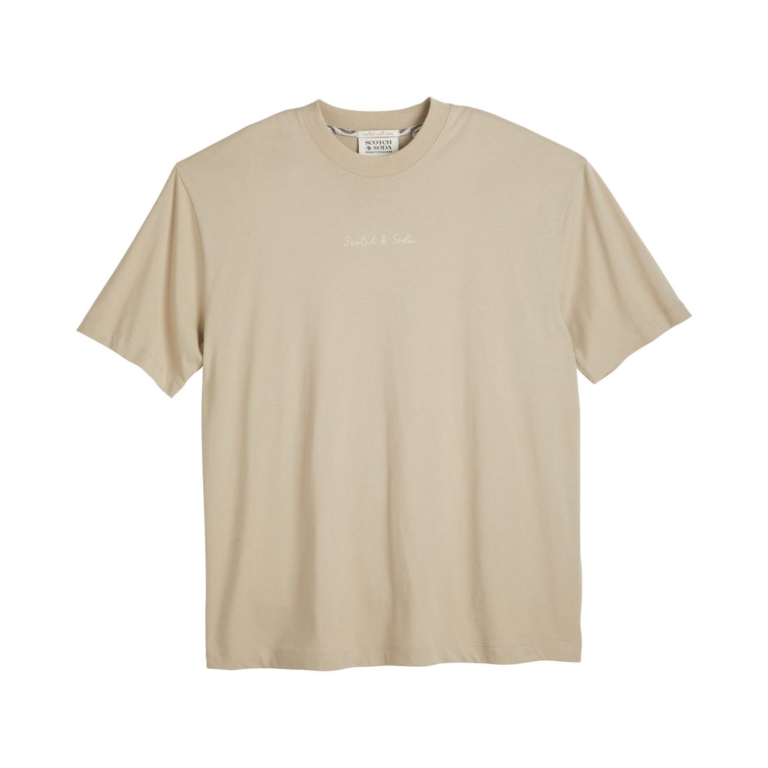 Scotch & Soda Men's Oversized Short Sleeve Graphic T-Shirt