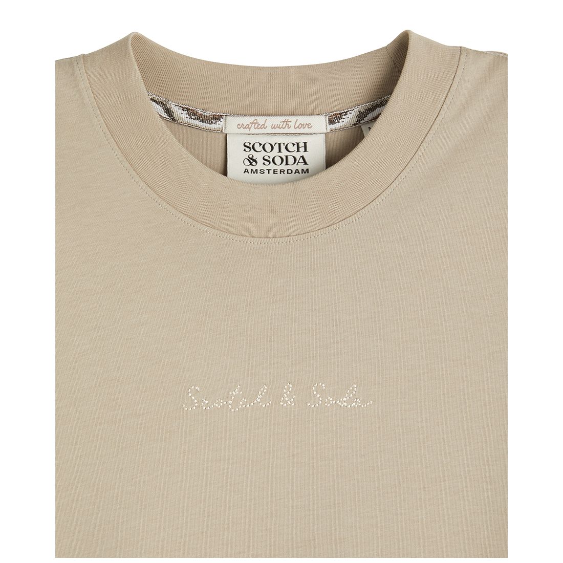 Scotch & Soda Men's Oversized Short Sleeve Graphic T-Shirt