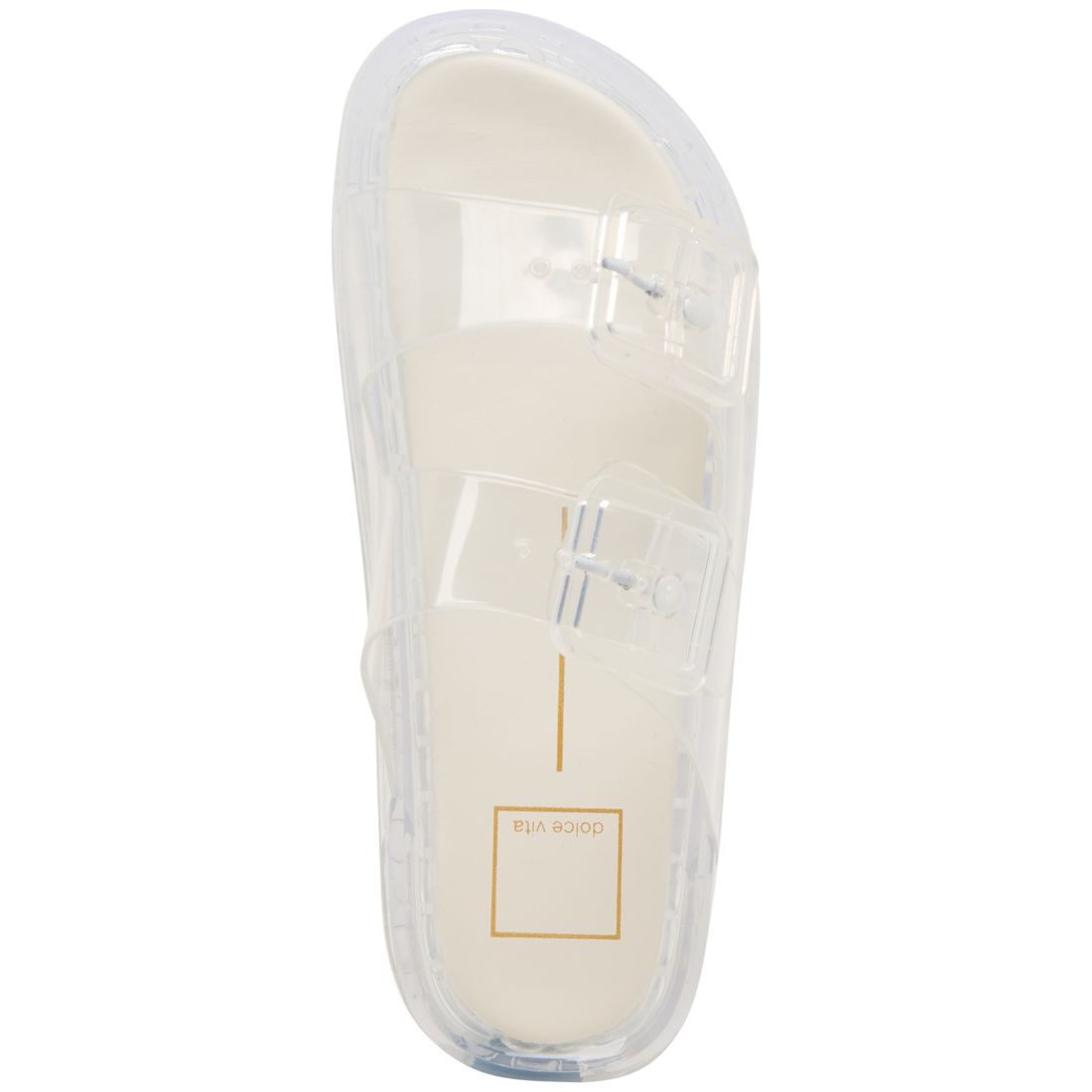 Dolce Vita Women's Julio Jelly Double-Band Jelly Footbed Sandals