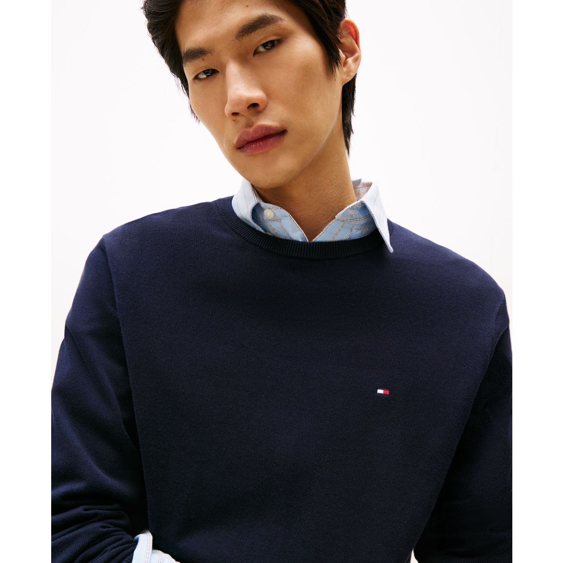 Tommy Hilfiger Men's Essential Crew Neck Sweater