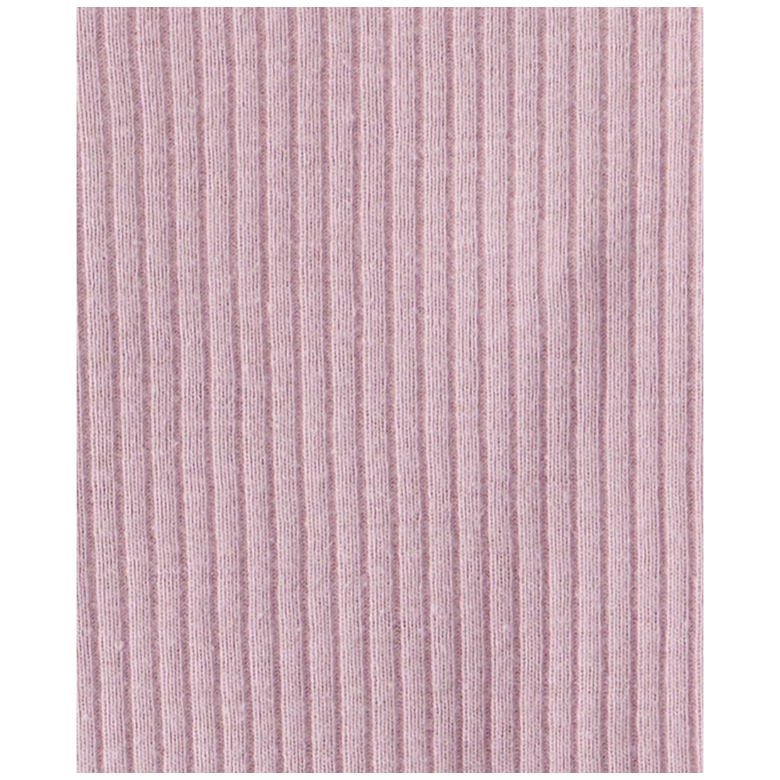 Carter's Baby Long-Sleeve Ribbed Bodysuits, 4 Pack
