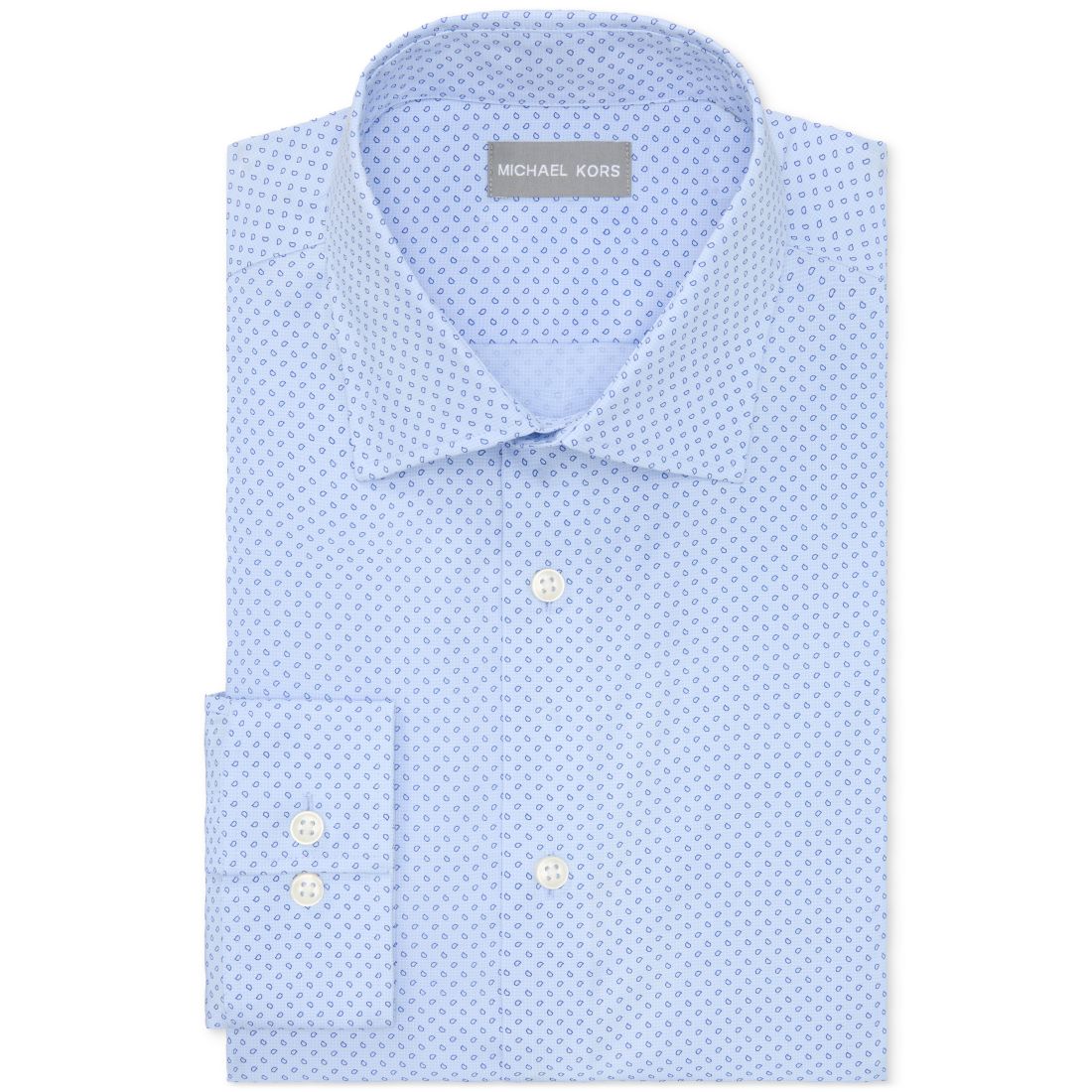 Michael Kors Men's Regular Fit Comfort Stretch Dress Shirt