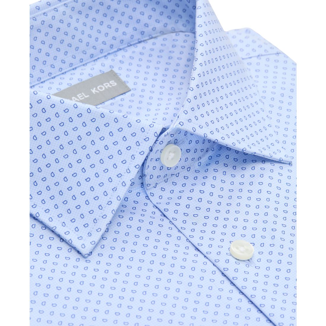 Michael Kors Men's Regular Fit Comfort Stretch Dress Shirt