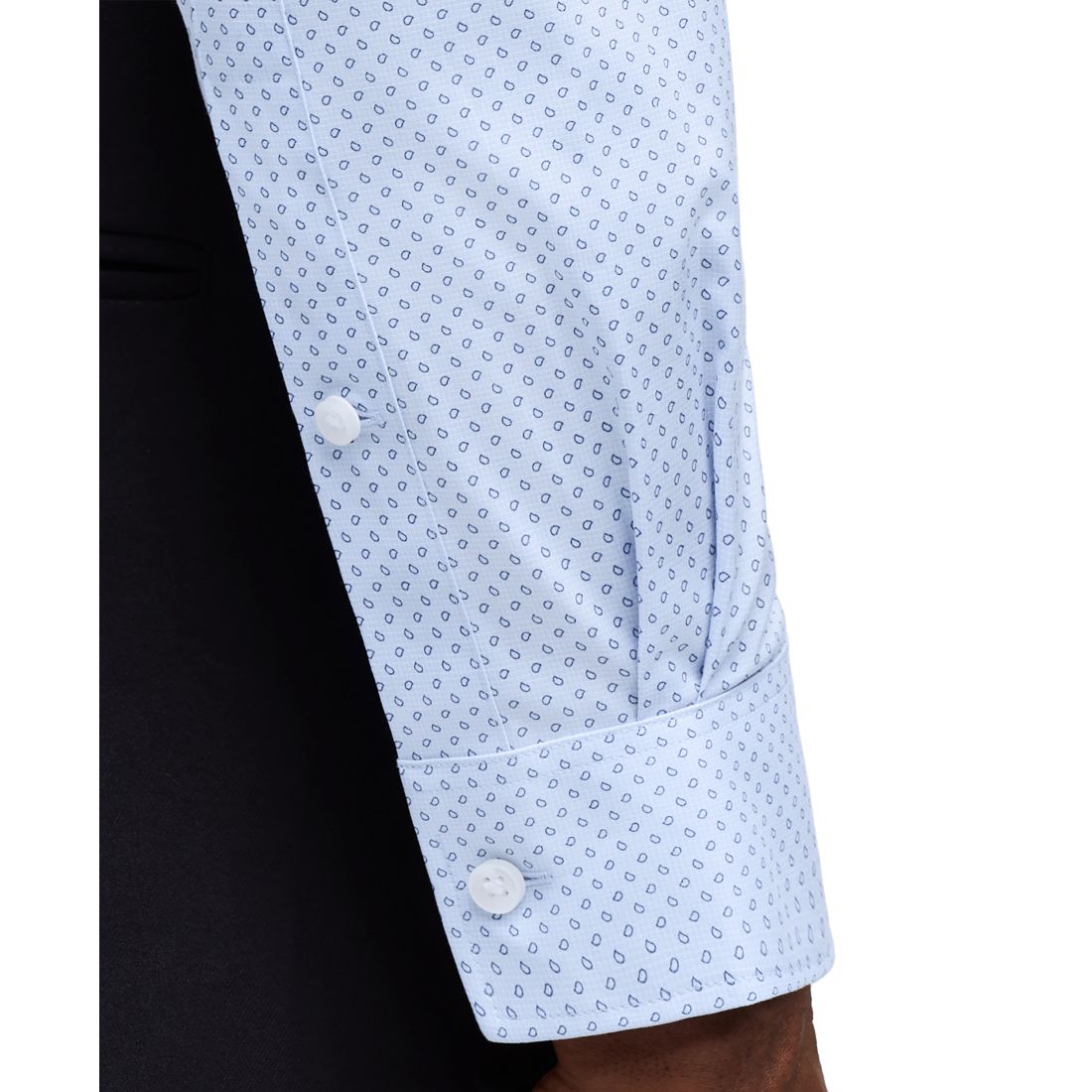 Michael Kors Men's Regular Fit Comfort Stretch Dress Shirt