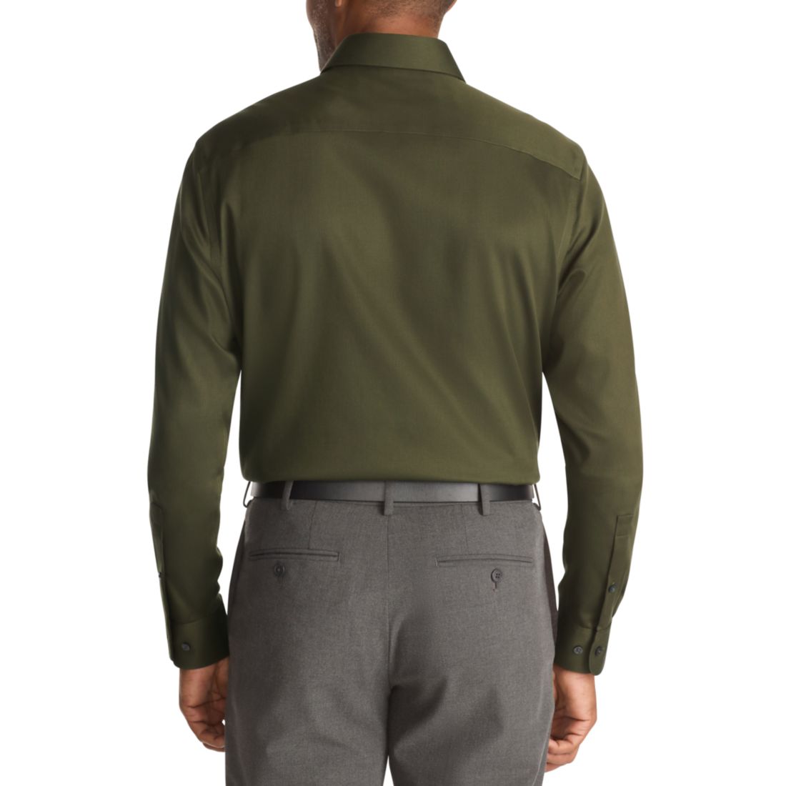 Calvin Klein Men's Steel Plus Regular Fit Dress Shirt