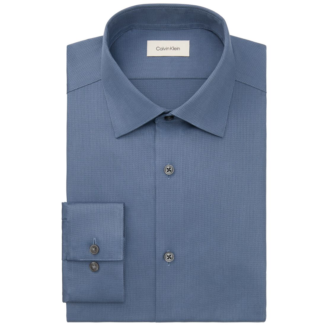 Calvin Klein Men's Steel Plus Regular Fit Dress Shirt