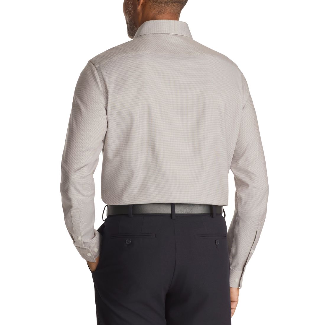 Michael Kors Men's Luxe Touch Stretch Long Sleeve Dress Shirt