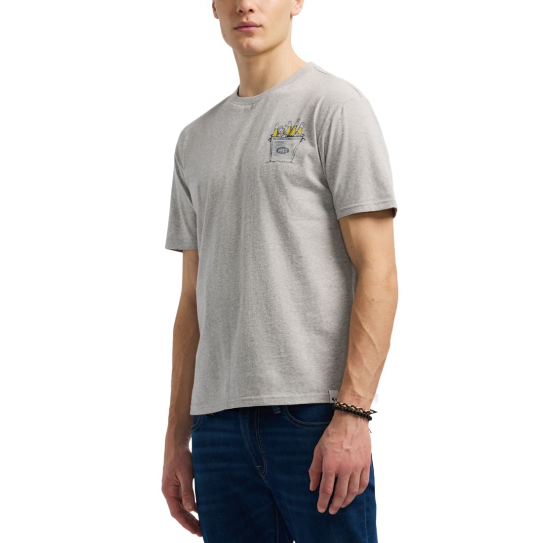 Men's Thirstk Short Sleeve Crewneck Spirit of Summer Graphic T-Shirt