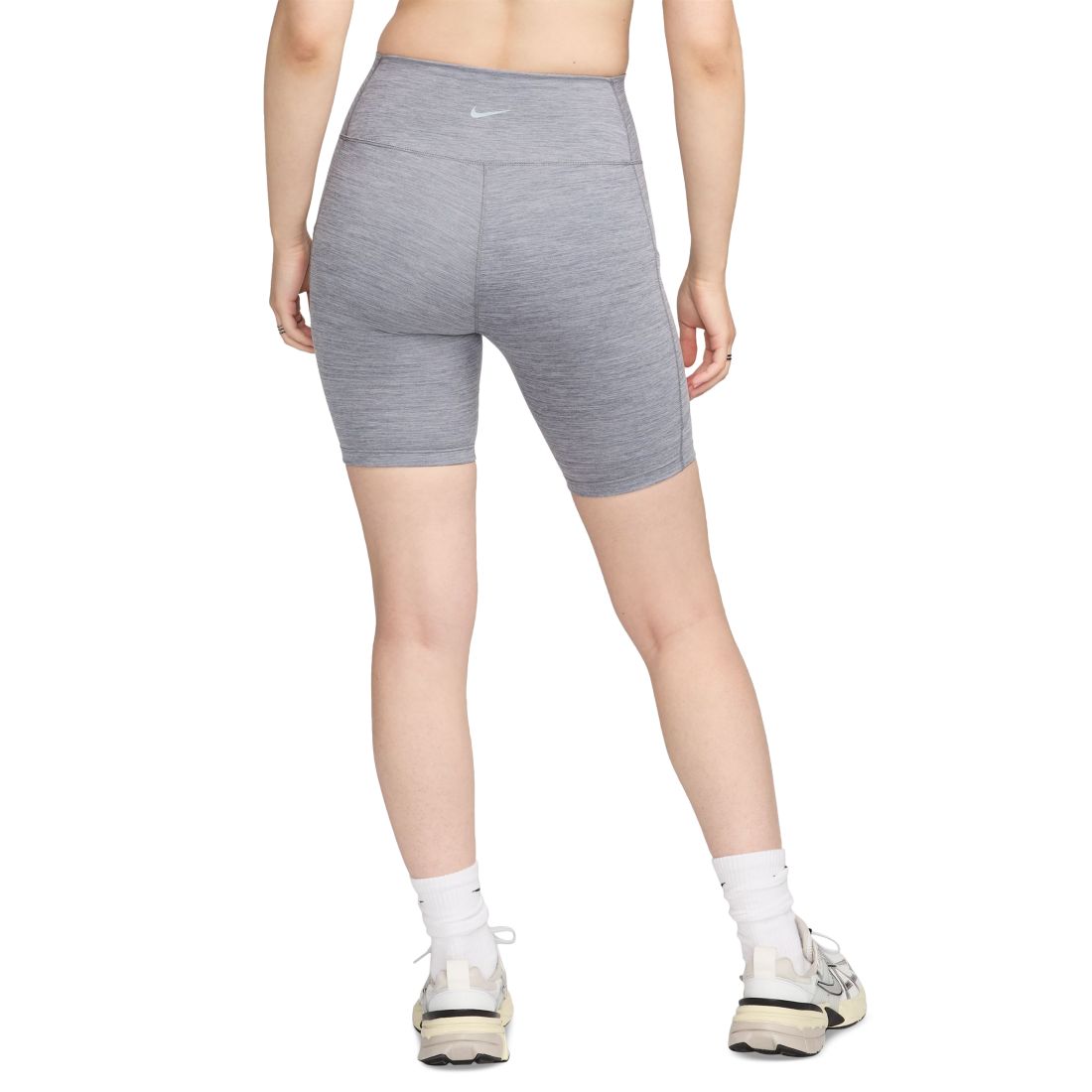 Nike Women's One High-Waisted Side-Pocket 8" Bike Shorts