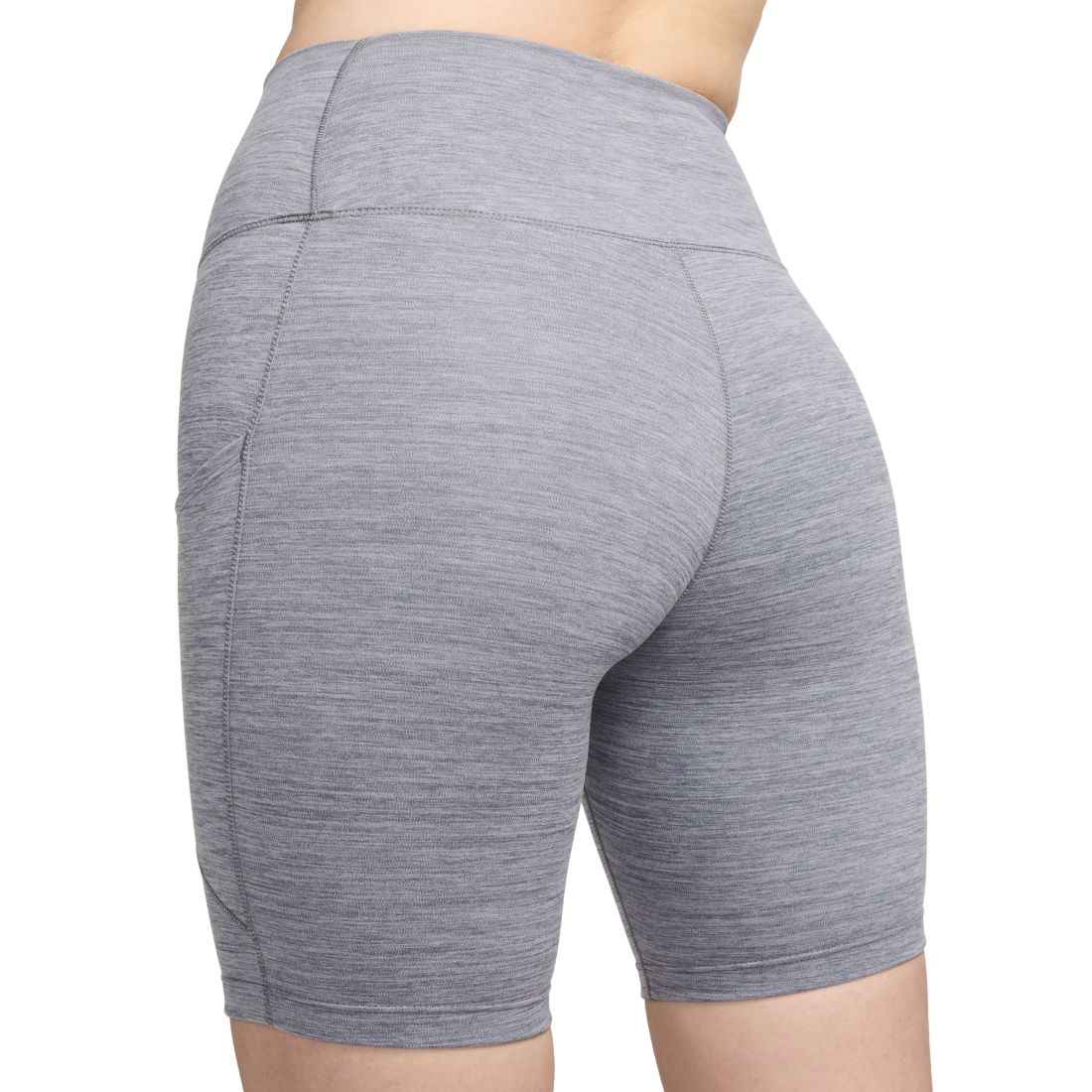 Nike Women's One High-Waisted Side-Pocket 8" Bike Shorts