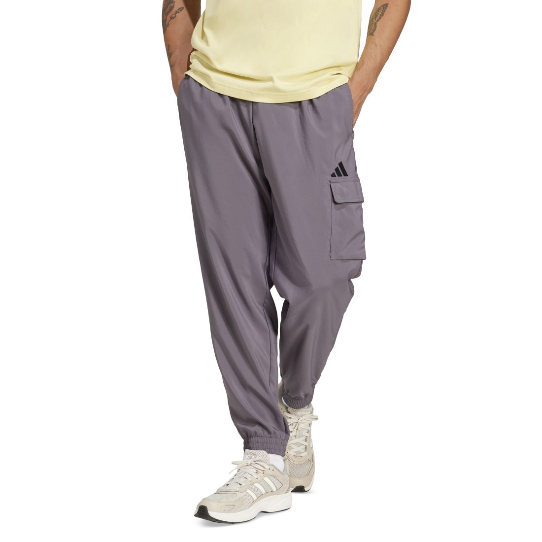 adidas Men's Essentials Small Logo Cargo Pants