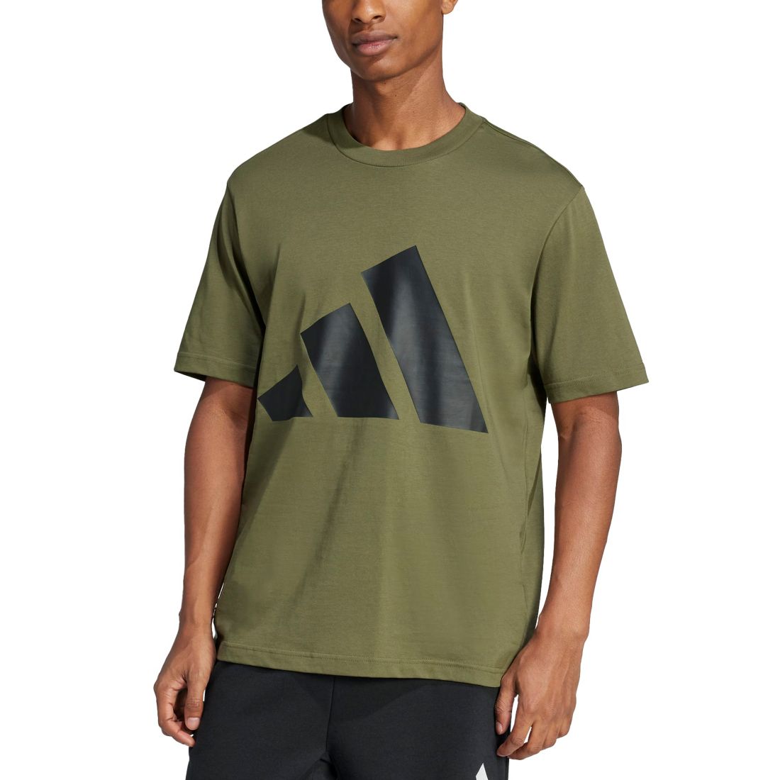 adidas Men's 3 Bar Logo Graphic Cotton T-Shirt