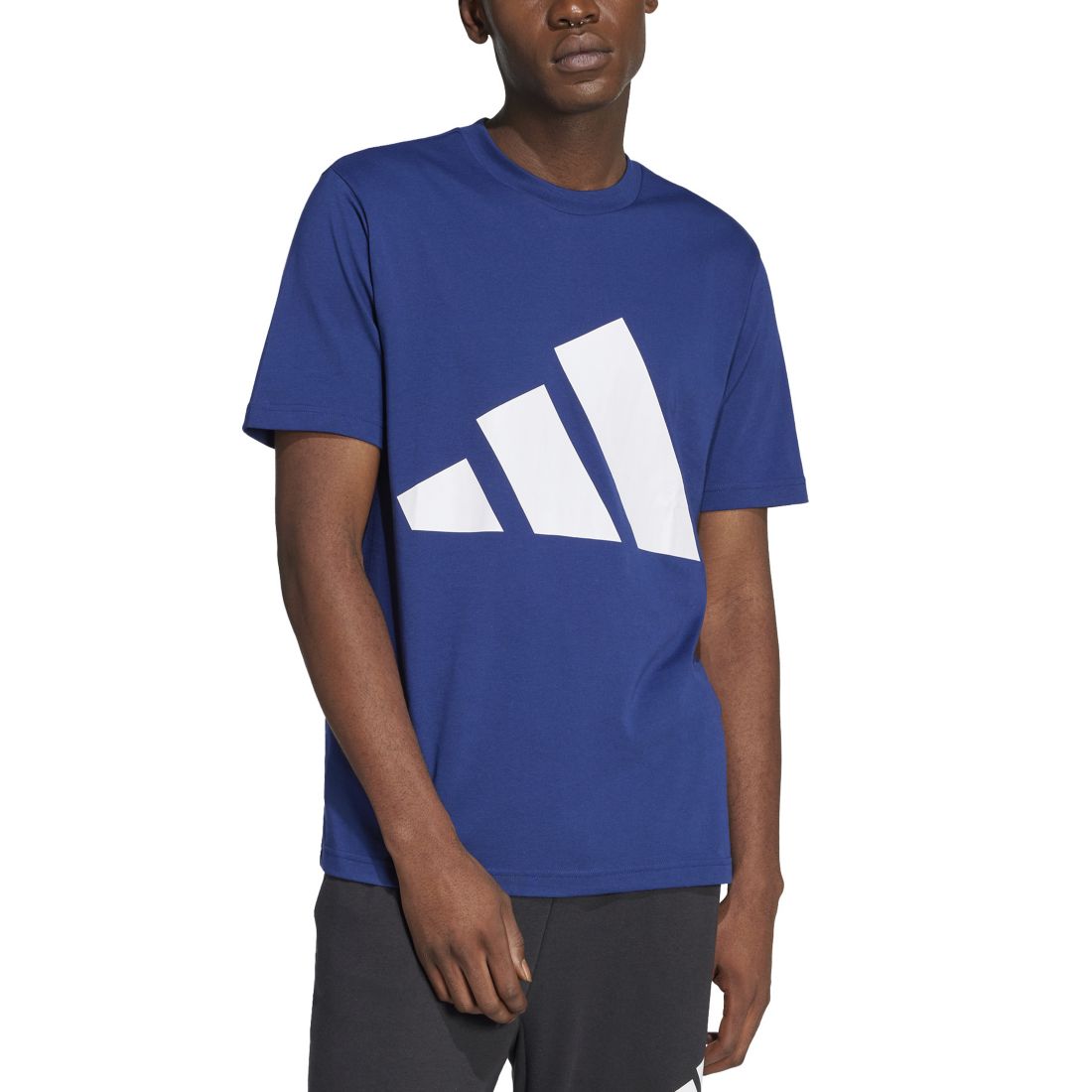 adidas Men's 3 Bar Logo Graphic Cotton T-Shirt
