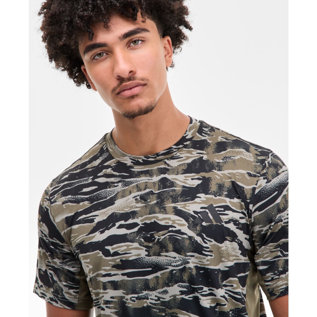 adidas Men's Logo Camo T-Shirt