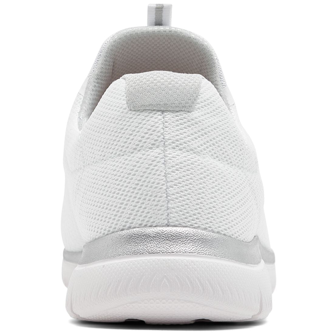 Skechers Women's Summit-Artistry Chic Wide Casual Sneakers from Finish Line - White, Silver