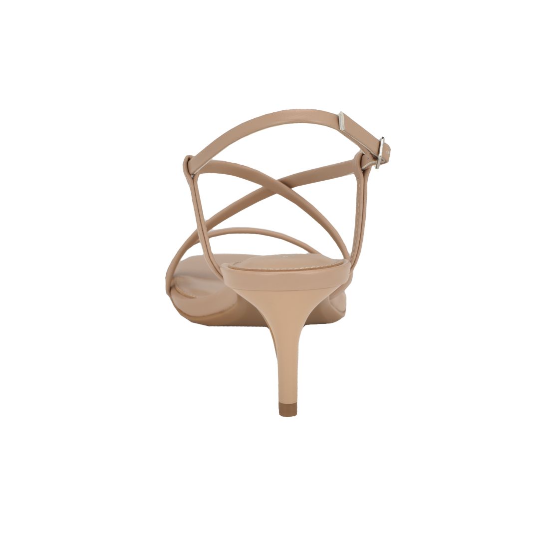 Calvin Klein Women's Ishaya Strappy Low Stiletto Sandals