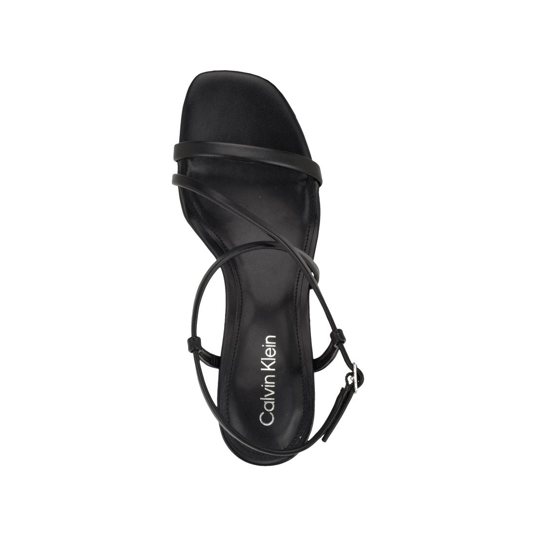 Calvin Klein Women's Ishaya Strappy Low Stiletto Sandals