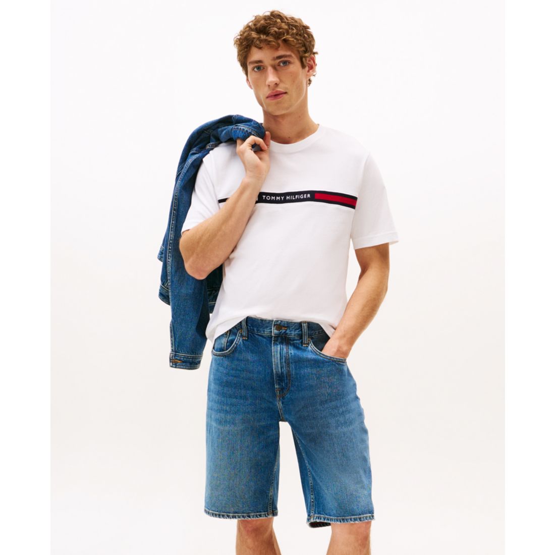 Tommy Hilfiger Men's Chest Insert Logo Short Sleeve T-Shirt