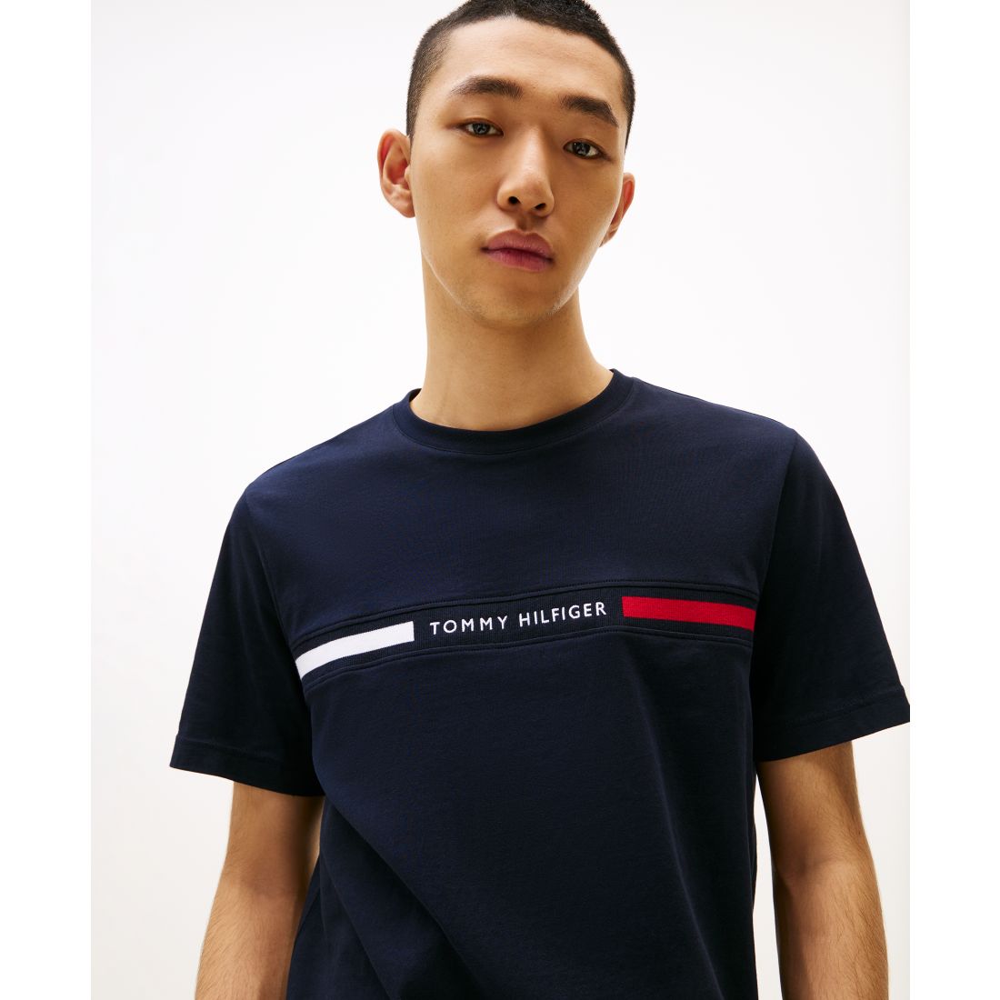 Tommy Hilfiger Men's Chest Insert Logo Short Sleeve T-Shirt