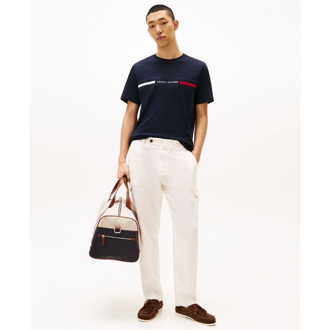 Tommy Hilfiger Men's Chest Insert Logo Short Sleeve T-Shirt