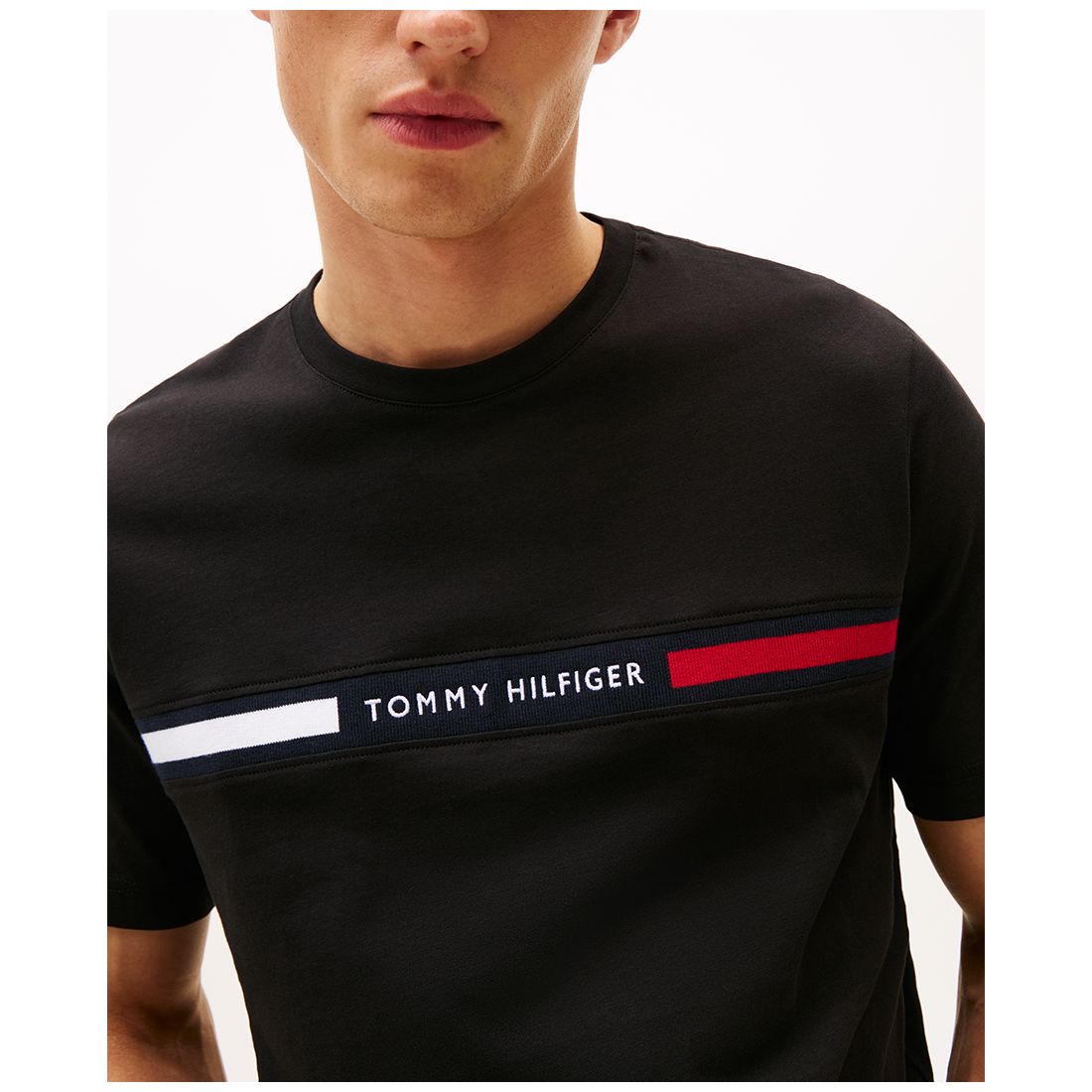 Tommy Hilfiger Men's Chest Insert Logo Short Sleeve T-Shirt